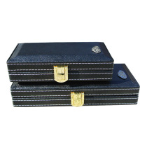 Suona Whistleblowing Sheet Box Fine Professional Leather Face Sentinel box Fit core and other musical instruments accessories to deliver wood gas trays 