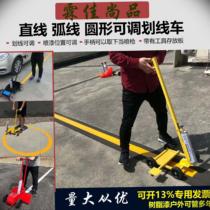 Marking car highway grass road painting marking machine basketball blue court parking factory zoning parking space painter