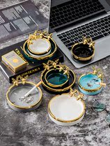 Creative Ashtray Atmosphere Nordic Light Lavish Sketching Ashtrays Creativity Cute Individuality Trend Net Red Home Living Room