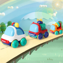 Toyroyal Japanese imperial toy car child inertia sliding small car boy resistant to fall baby trolley model