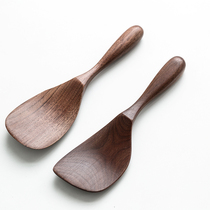 Black walnut wooden rice spoon household rice spoon non-stick rice Rice shovel wooden rice cooker wooden rice shovel rice spoon