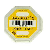 Shock-proof label second-generation yellow 25g wooden box packing transport impact collision indicator