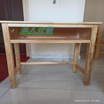 Single Double Desk Solid Wood Learning Writing Desk Writing Desk Home And Primary School Students Environmental Wood Table Direct Selling School