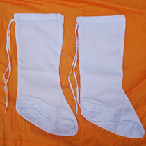 Wudang Dao socks cloud socks Taoist socks martial arts practice socks Film and Television Costume white cloth socks