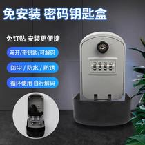 Password Key Box Furnishing Key Cryptobox Gate Site Cat Eye Coded Box Home Key Deposit Box