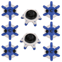 New products listed golf studs second generation High teeth fast rotating studs White Black Orchid studs