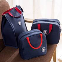 Japanese-style insulation lunch box bag thicker aluminum foil large capacity students working people cute simple handbag