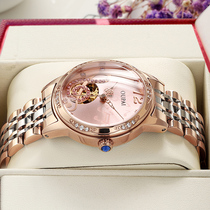  2021 new mechanical niche watch womens light luxury womens waterproof simple temperament summer top ten brands