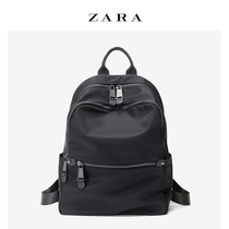 ZARA Oxford cloth backpack bag 2021 new large capacity Women bag Joker Leisure College student bag travel backpack