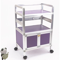 Towel supplies Beauty salon trolley Hair salon with cabinet Tool cart Multi-layer easy-to-clean shelf pulley