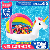 INTEX inflatable swimming pool Children Baby Home large paddling pool indoor baby kids ocean ball pool
