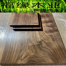 Black Walnut Wood Wood custom countertop TV cabinet table DIY carved partition screen custom