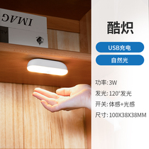 (Collection plus purchase) Chint human body sensing smart Night Light LED charging home wardrobe aisle staircase light