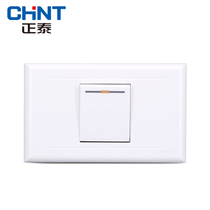 Chint wall switch type 118 switch socket NEW5G one-bit one-open single control switch panel