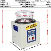Huajie factory direct KD-185 forward and reverse magnetic polishing machine electromagnetic polishing machine jewelry equipment Gold tools