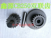 Xinyuan CB250 cabbage X3 CB200 double gear electric start gear size double gear