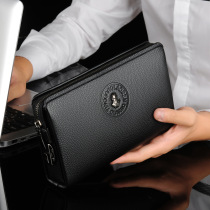 2022 new mens dermis Handbags Coded Lock Wallet Large Capacity Hand Grip Bag Mens Bag Business Casual Handbags