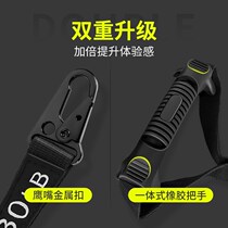 High elastic single-word tensile rope male fitness female equipment resistance thin arm training elastic rope elastic belt tension device