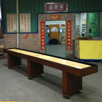 3 6m 4 2m 4 8m Solid wood Shuffleboard Shuffleboard table Sand pot table Sand pot table National package