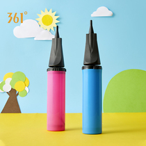 361 Degree portable swimming ring pump manual push small mini toy ball decorative balloon inflatable