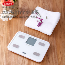 Fast Japan imported smart body scale health scale White small color color weight change reminder scale