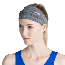 Zona sports headband female sweat-absorbing running headband antiperspirant headscarf fitness tide yoga hairband widened forehead hair tie