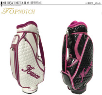 Special bag Standard equipment bag Ladies PU bag Golf durable black and white lightweight