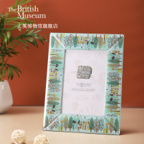British Museum Official Inner Bamon Garden Series 6-inch photo frame ornaments photo frame gift