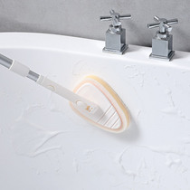 Usiju multifunctional long handle cleaning brush bathroom bathtub cleaning brush sponge wipe wall tile floor brush