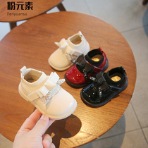 Female baby shoes spring and autumn children princess shoes 1 year old small leather shoes autumn womens shoes baby shoes soft bottom toddler 2