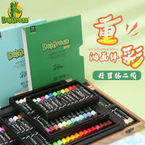 Dankelin heavy Color Stick oil painting stick 24 color 36 color professional grade oily children crayon set pastel 12 color washable professional adult monochrome soft mini48 color oil Mini Special paper