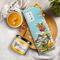 Plum Qi Changbai Mountain Ginseng honey Linden Honey Ginseng honey Northeast Honey Honey 3 bottles gift box