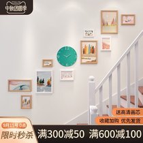Nordic Photo Wall photo frame creative combination staircase wall decoration painting bedroom rental room renovation supplies
