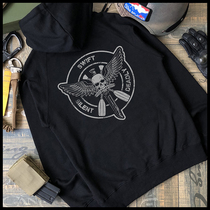 (Tactical Bone Frog) USMC Navy Reconnaissance FR Tactical army fan heavy cotton hooded sweater