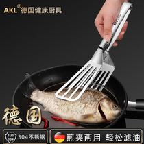 304 stainless steel multi-function frying fish shovel Household frying shovel clip two-in-one steak clip flip fish frying fish artifact