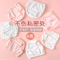 Girls small panties childrens cotton baby girl briefs shorts summer thin style does not clip pp baby toddler bread pants