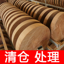 Cutting board solid wood home flush large round cut cutting board Vietnamese iron wood chopping block (slight flawless half price)
