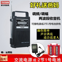 Tecsun R-206 Portable FM medium wave two-band elderly radio AC and DC power supply