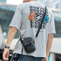 Mens Backpack Single Shoulder Bag Light Skew Satchel Bag Men Ins Tide Pouch Sports New Slanted Shoulder Mini Small Backpack