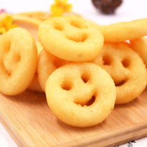 Blue Ton Asahi Happy Potato 2kg Smiley Potato Fries Potato Fried Snacks