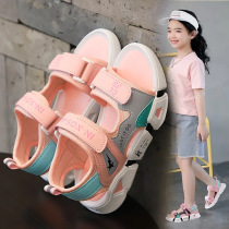 Girls sandals 2021 summer new boys beach shoes children fashion princess shoes big children little girl shoes