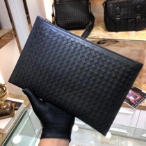 BV Mens Bag Handbags Woven Hand Grab Bag Men Cashier Bag IPAD Package Letter Enveloping Fetal Calf Leather Casual Banquet briefcase