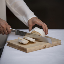 Italian Knindustrie creative book shape solid wood chopping board small rectangular cut fruit cutting board
