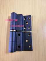 Anti-theft door steel door flag-shaped bearing removable hinge flat head spray paint black bending hinge manufacturer