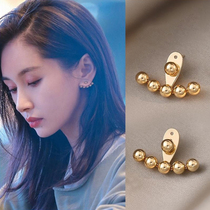 Hong Kong (designer) RVY 2021 new earrings female tide light luxury niche earrings atmospheric pearl earrings