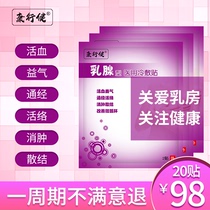 Kang Xingjian breast paste hard lump nodule pain breast lump inflammation dredge milk knot