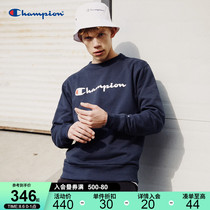 Champion Champion official website flagship store official sweater 21 autumn lovers and men and women round neck loose red black top