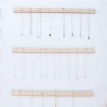 Hanging necklace jewelry live Wall necklace display rack shop dedicated home creative wall storage