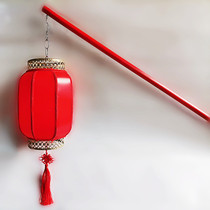 Wedding dress Ming-made Han clothes Handmade large red lantern Great Red Handheld Rod Hanfu Shooting Wedding Photography Props For Photos