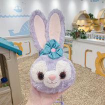 Kids bag cute little satchel cartoon princess foreign fashion plush shoulder bag Korean girl baby bag